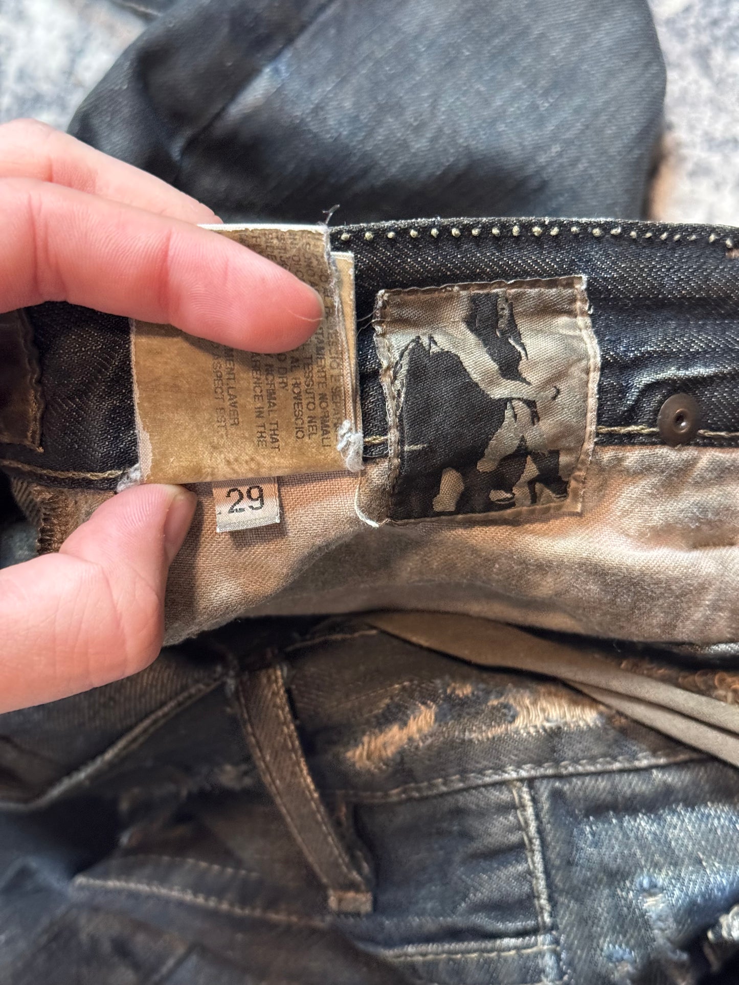 FW08 Rick Owens Stag Denim