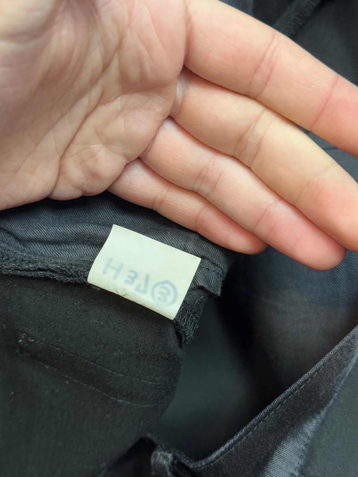 SS07 Undercover Satin Waist Face Pants