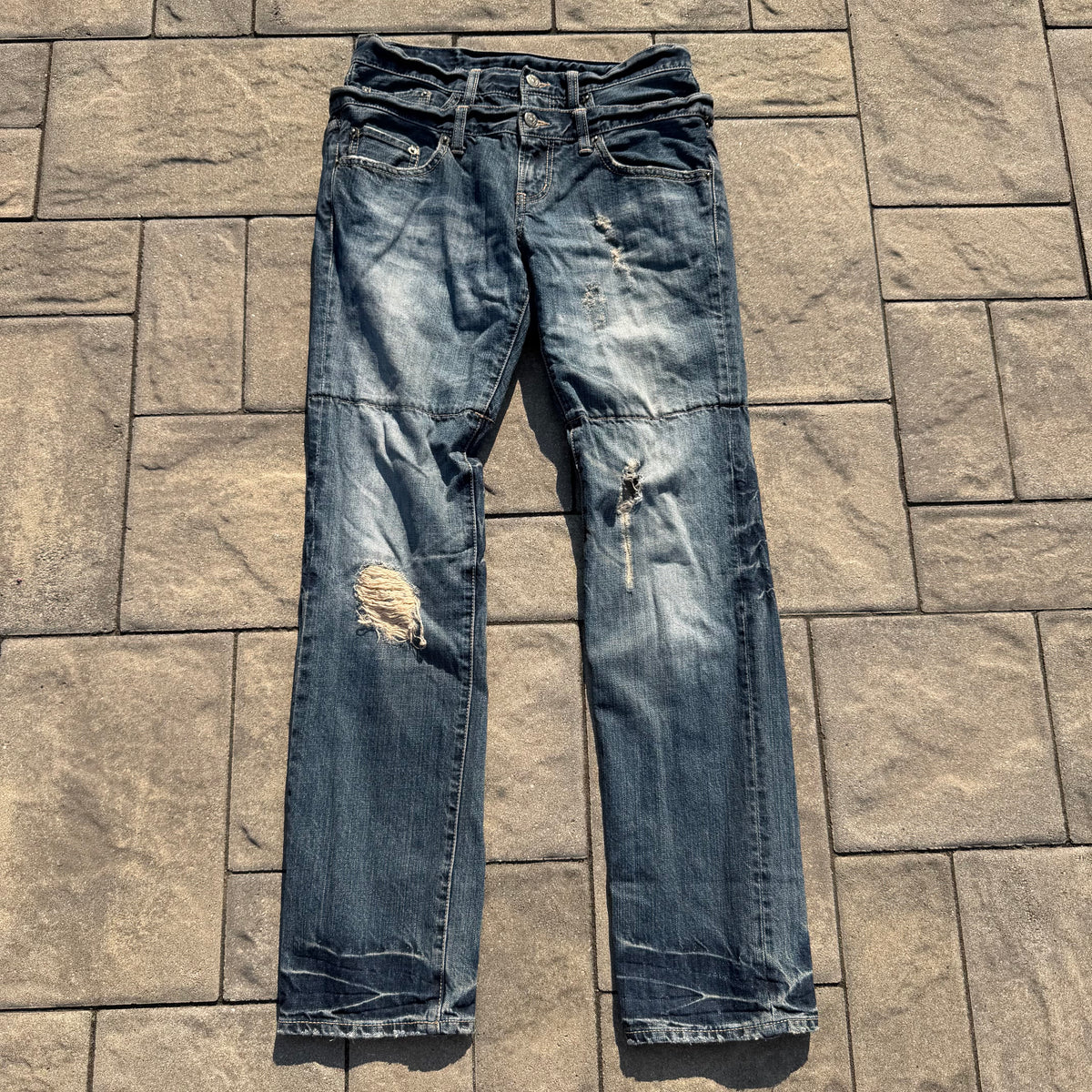 PPFM Double Waisted Denim