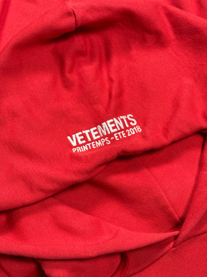 SS18 Vetements Matratzenland Hoodie