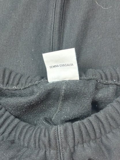 AW19 Vetements Black Spellout Sweatpants