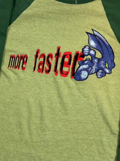 AW98 Beauty Beast “More Faster” Raglan