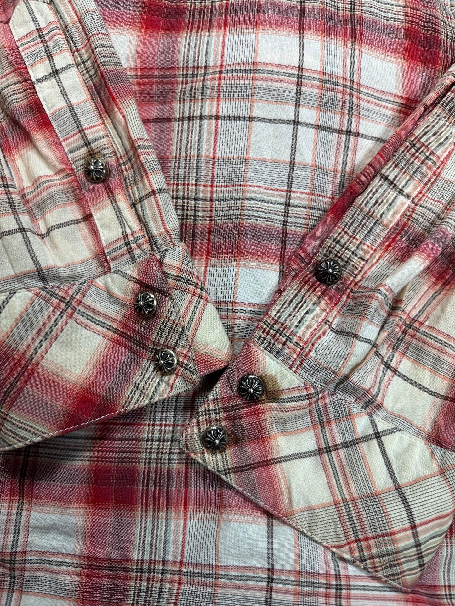 1991 Chrome Hearts Giant Cross Patch Flannel