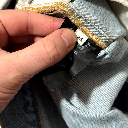 2018 Balenciaga Paneled Convertible Denim