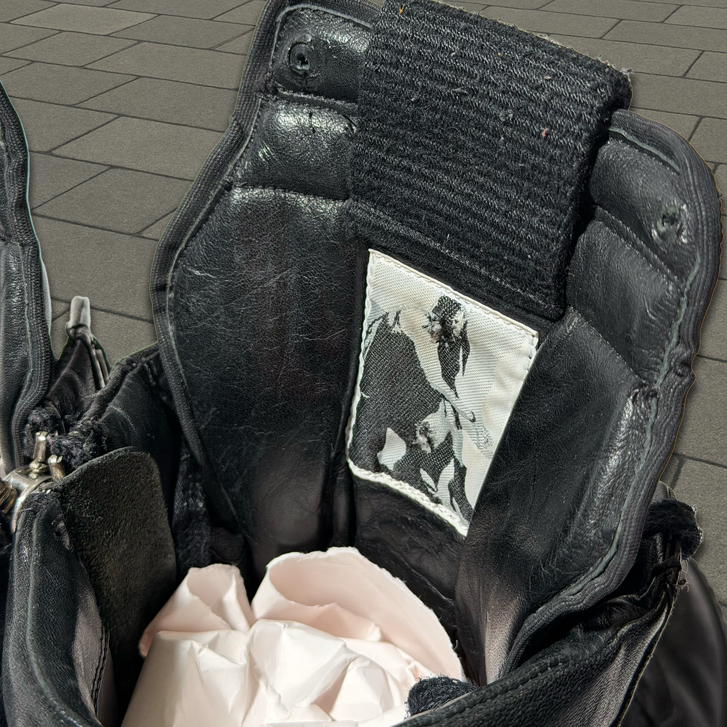 Chrome Hearts Rick Owens Black Geobasket