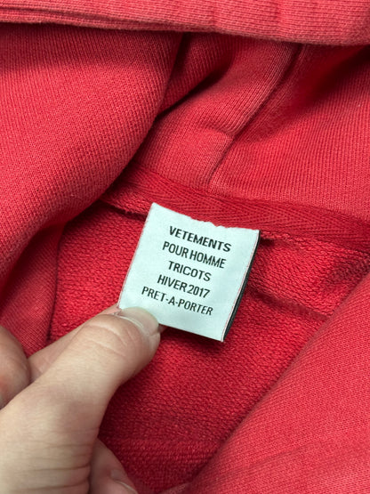 AW17 Vetements Seoul Exclusive Metal Hoodie