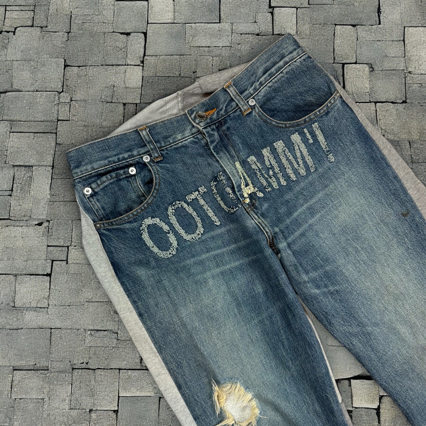 AW02 Undercover “Witches Cell Division” IMMADTOO Hybrid Denim