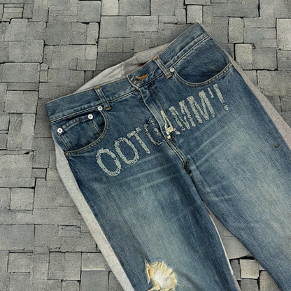 AW02 Undercover “Witches Cell Division” IMMADTOO Hybrid Denim