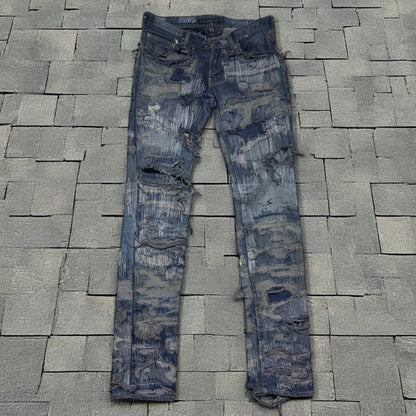 AW05 Undercover “Arts & Crafts” 85 Dyed Denim
