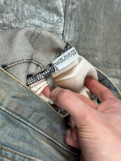 SS04 Dior Homme Waxed Bleu Clair Ice Denim