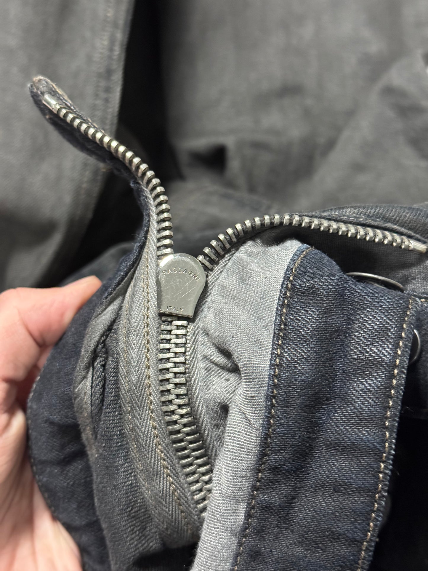 FW12 Rick Owens Hogwash Half Layer Aircut Denim