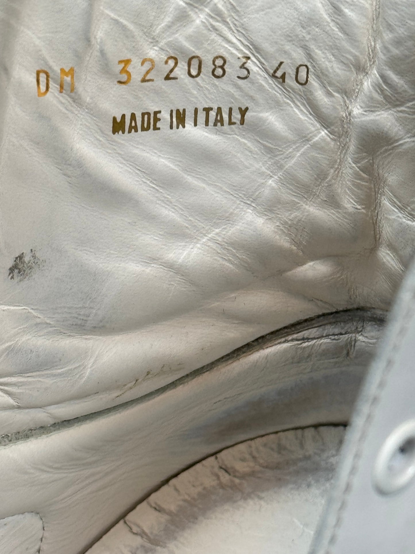 Saint Laurent SL/01H Hi Top Studded Sneakers