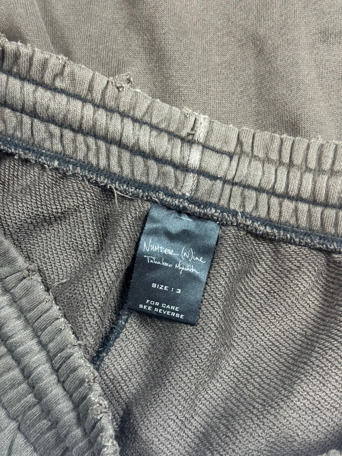 SS04 Number Nine Skull Sweatpants