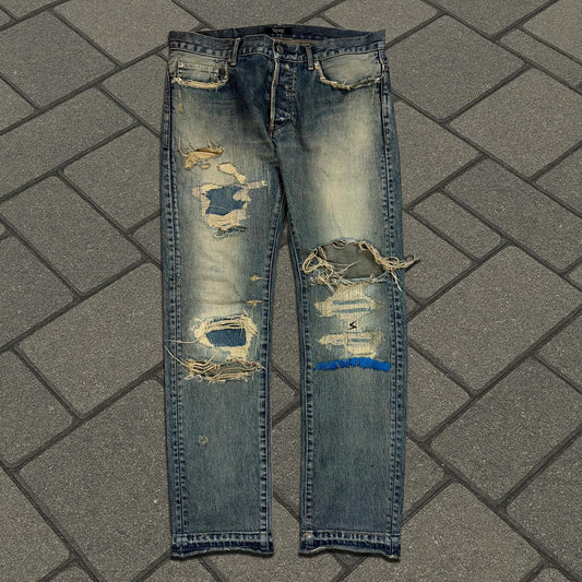 SS10 Undercover Blue Yarn 68 Denim