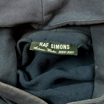 AW00 Raf Simons Hydesville Confusion Hoodie