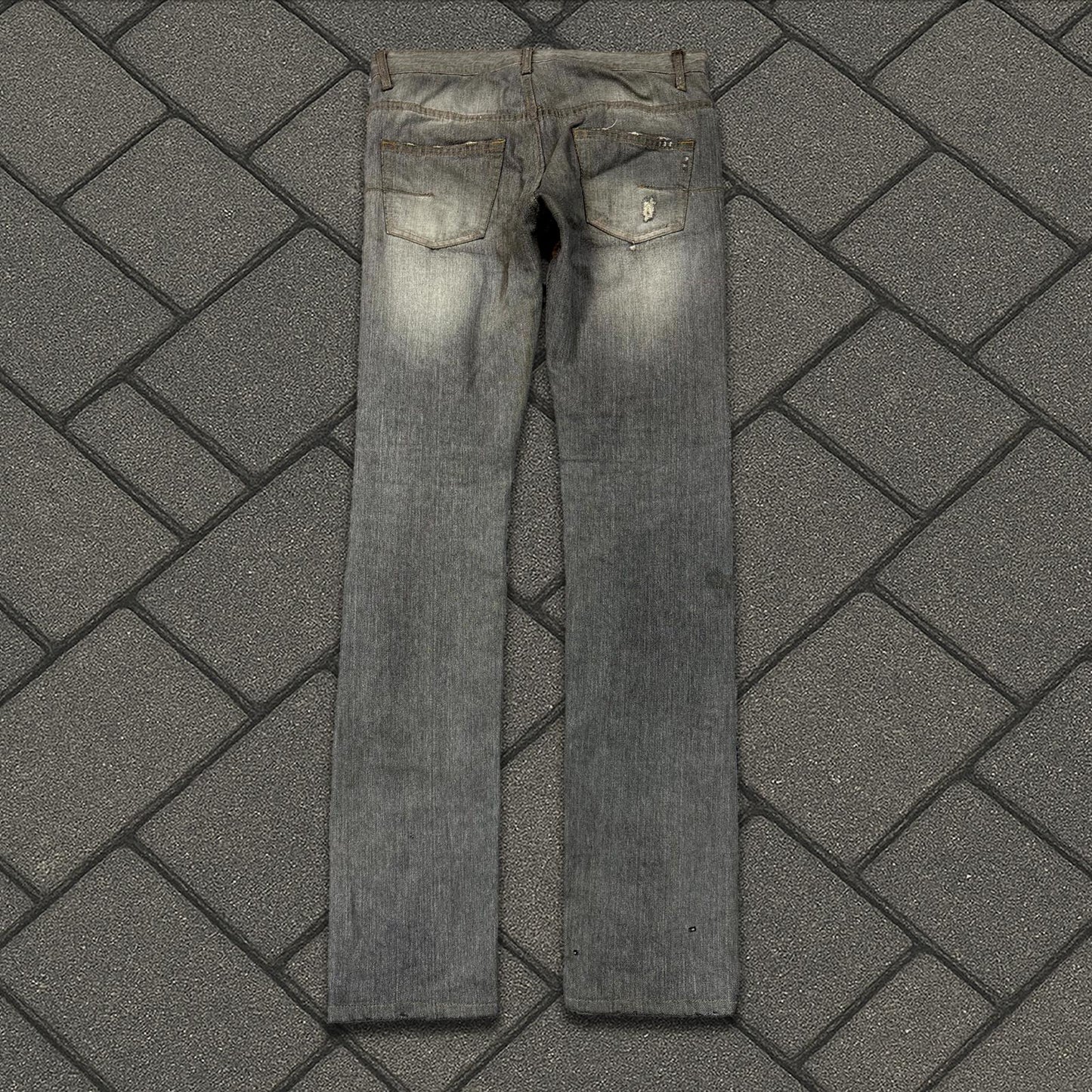 AW06 Dior Homme Grey Wash Denim
