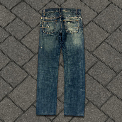 SS07 Dior Homme Spiderweb Denim