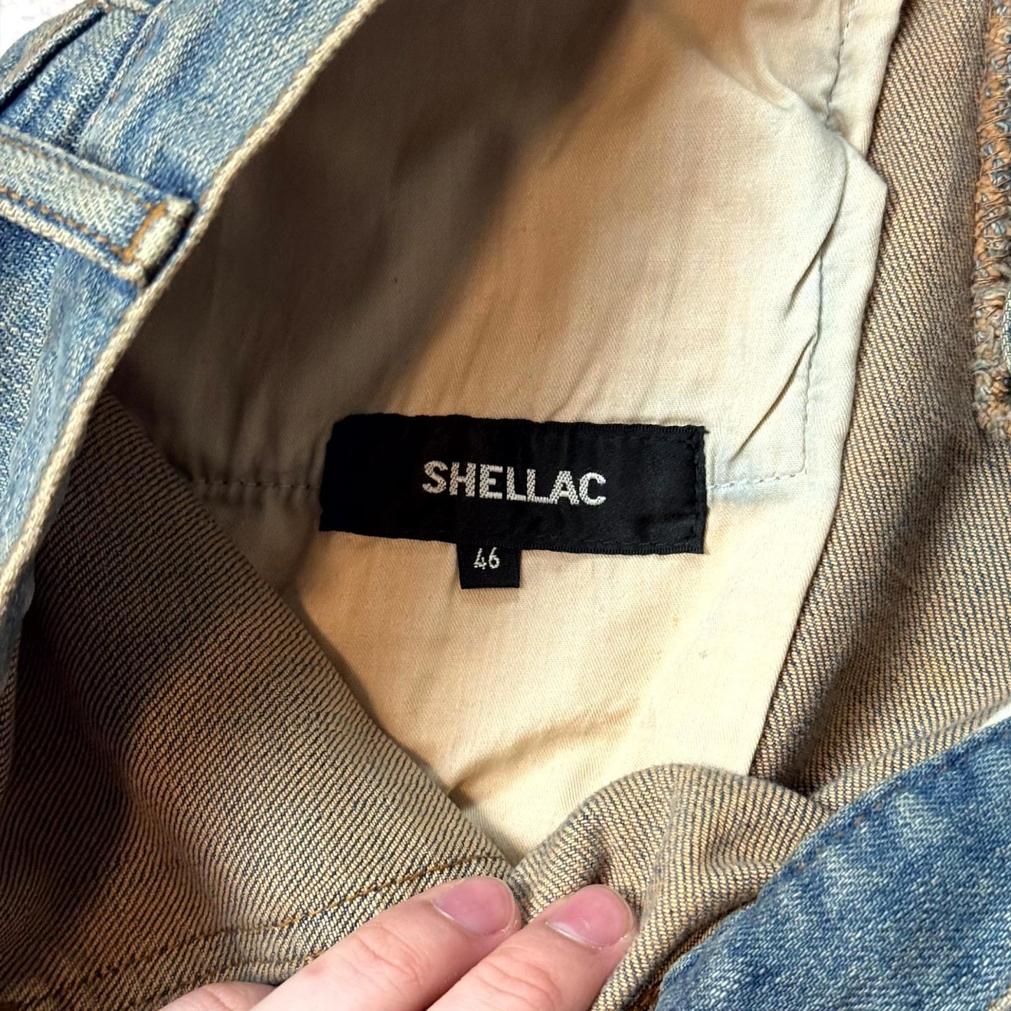 Shellac Mudwash Flared Denim