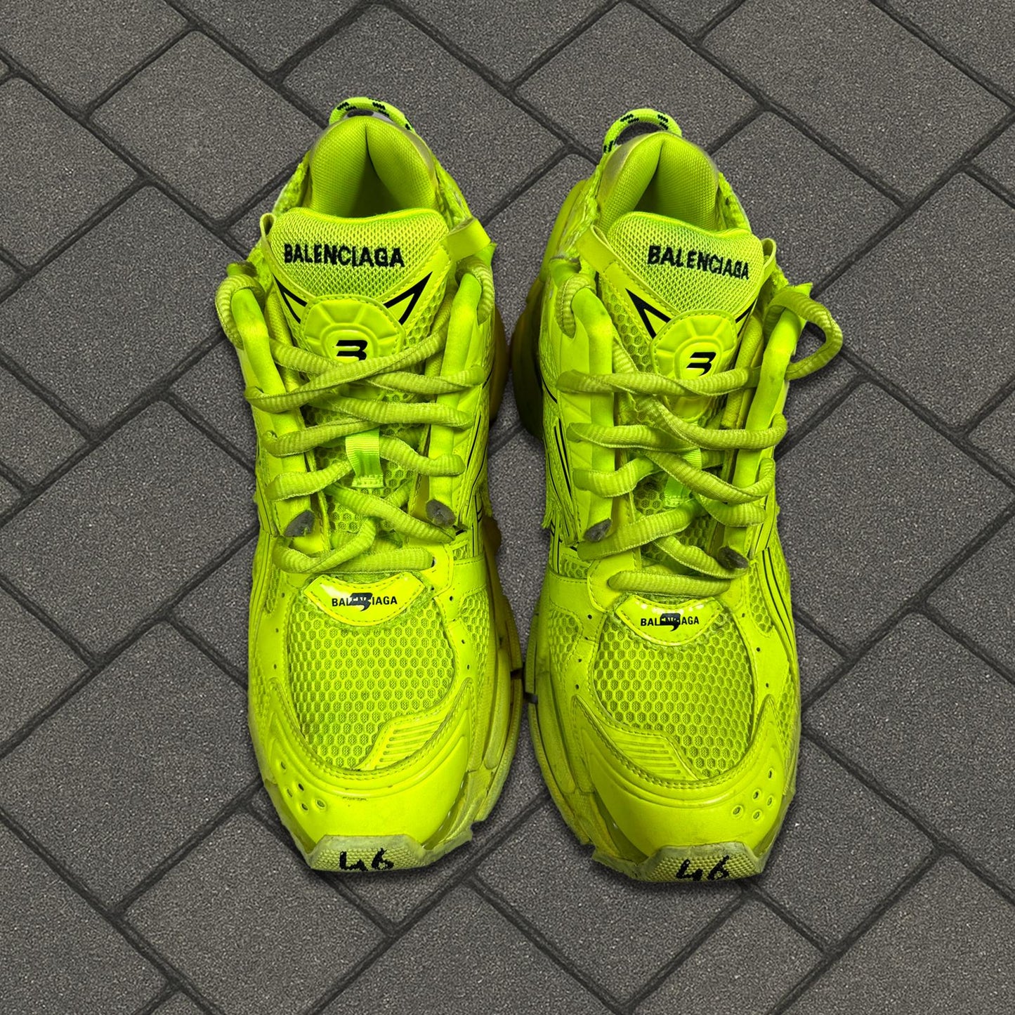 Balenicaga Neon Runner Sneaker