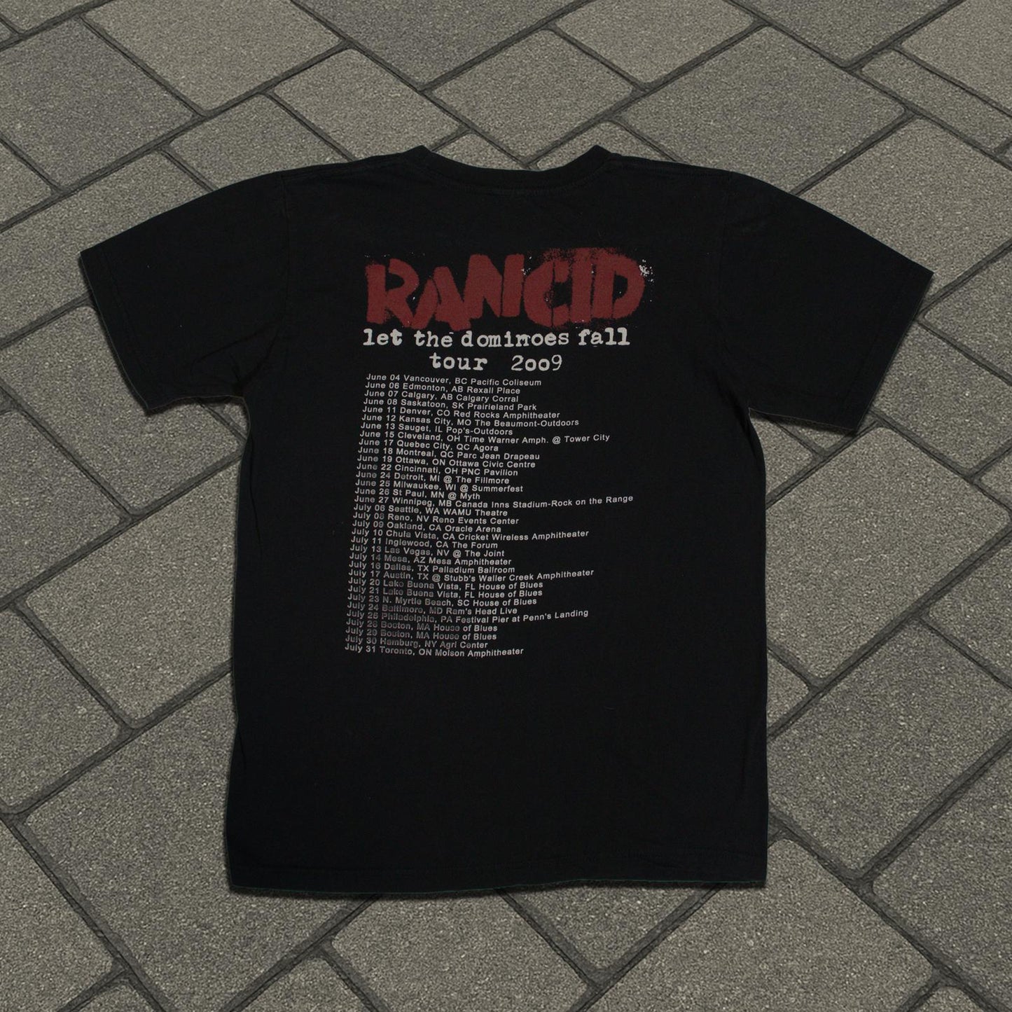 2009 Rancid Last one To Die Tee