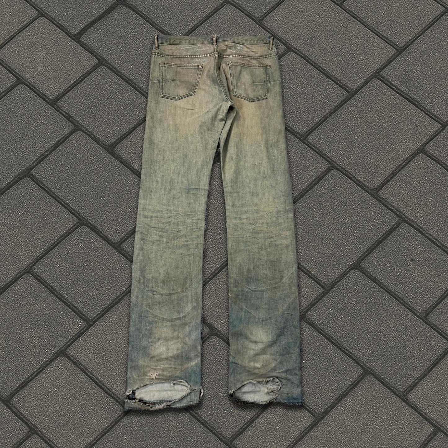 SS04 Dior Homme Unwaxed Bleu Clair Denim