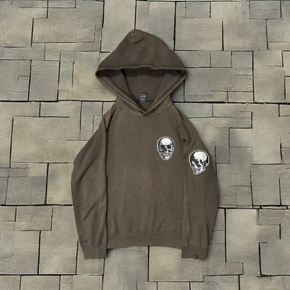 SS04 Number Nine Double Skull Hoodie