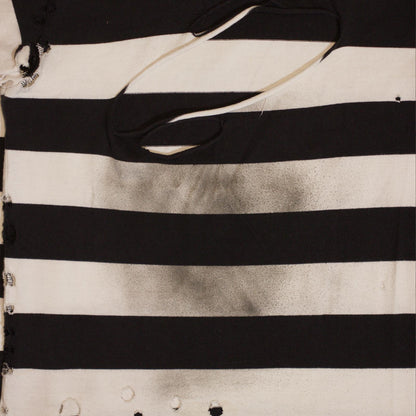SS02 Number (N)ine ‘Modern Age’ Distressed Striped Shirt