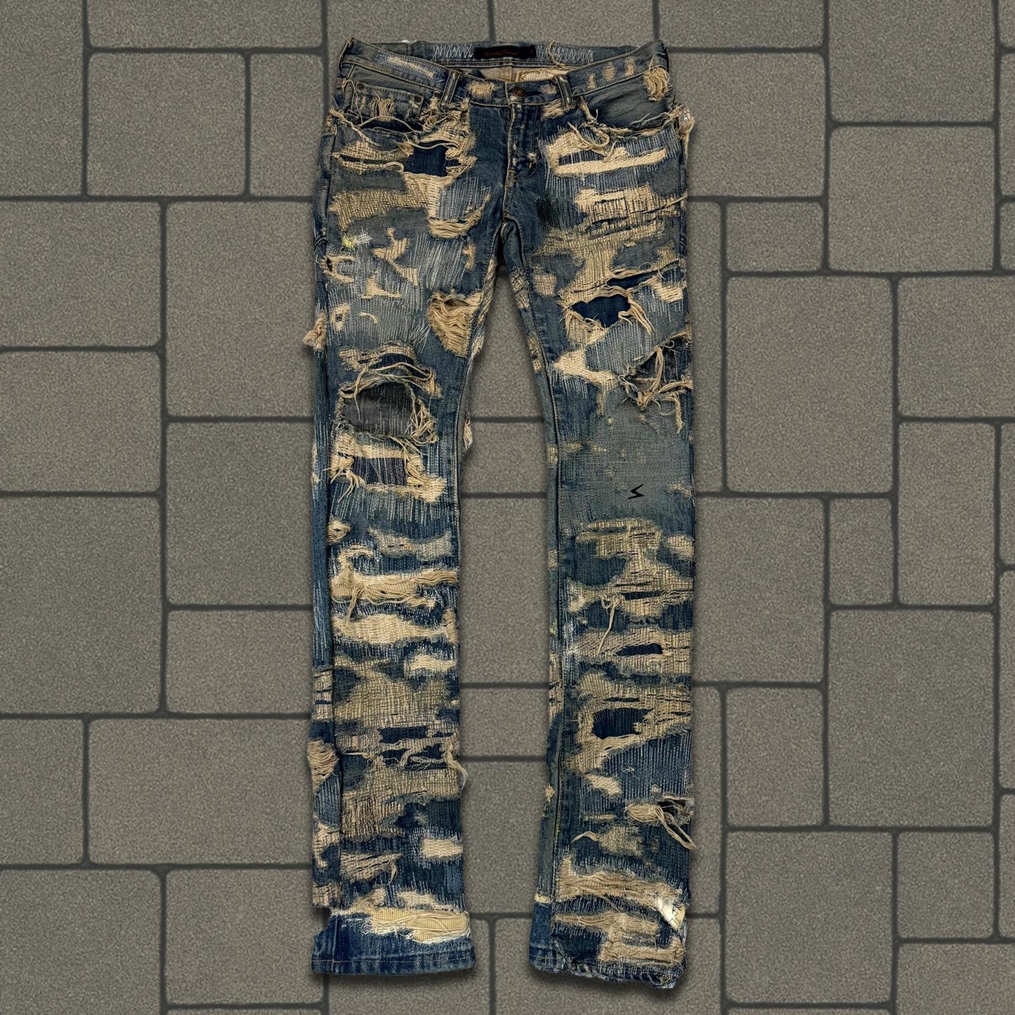 AW05 Undercover “Arts & Crafts” Blue 85 Denim