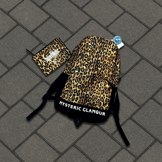 Hysteric Glamour Cheetah Print Backpack