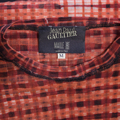 AW01 Jean Paul Gaultier Greta Garbo Mesh Longsleeve