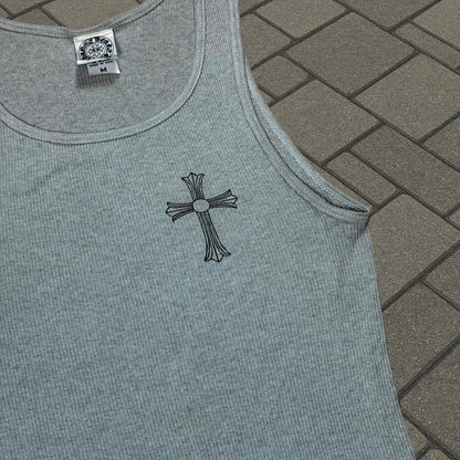 Chrome Hearts Grey Los Angeles Tank Top
