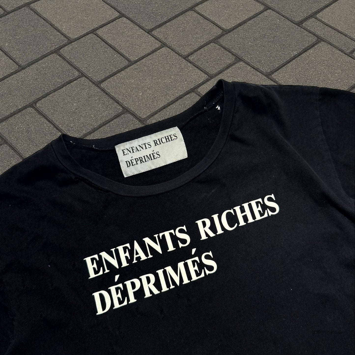 Enfants Riches Déprimes Black Logo Tee