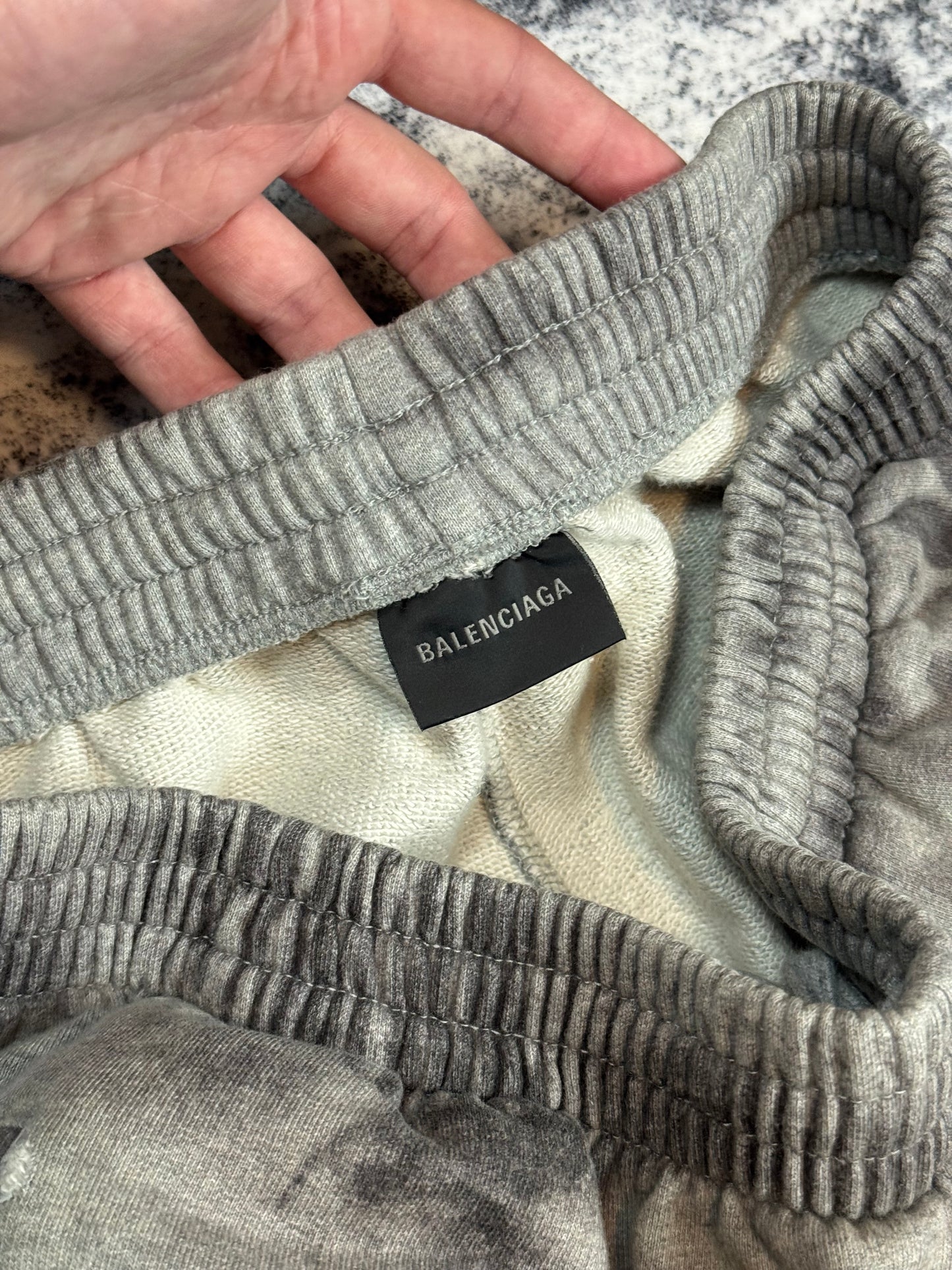 SS23 Balenciaga Grey Skater Sweatpants
