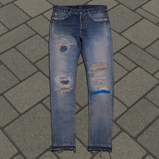 SS10 Undercover Blue Yarn 68 Denim
