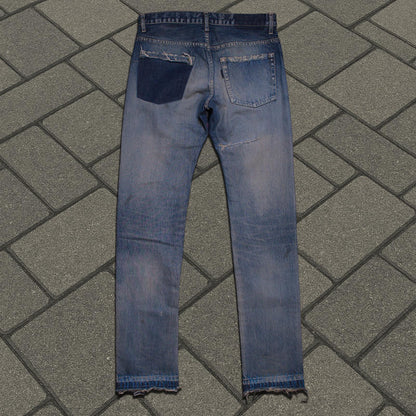 SS10 Undercover Blue Yarn 68 Denim