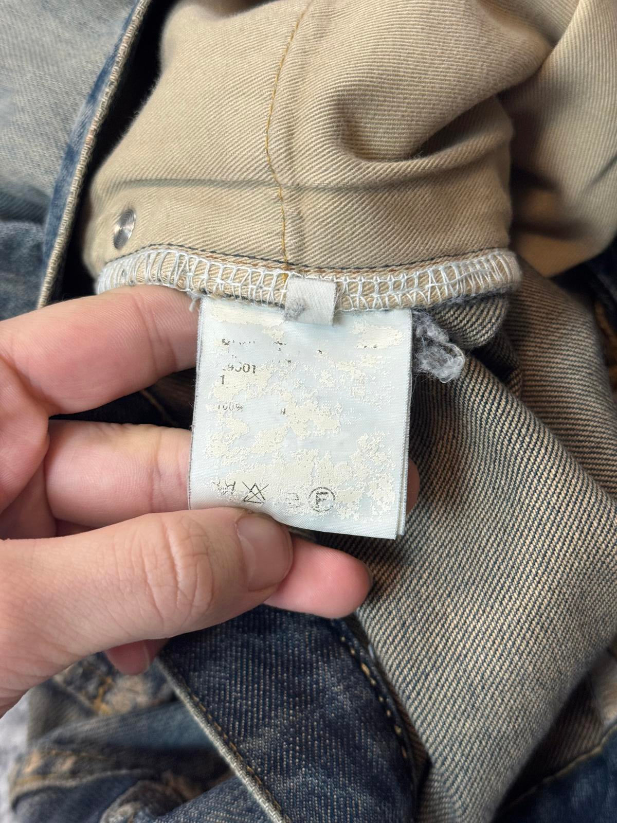 SS10 Undercover Blue Yarn 68 Denim