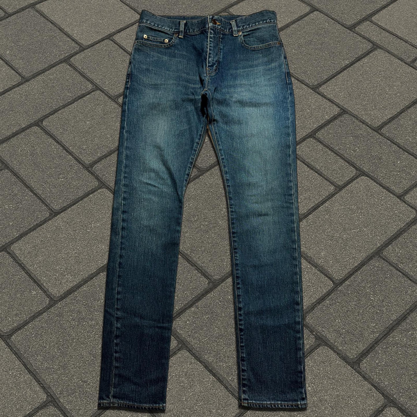 FW16 Saint Laurent Paris Blue D02 Denim