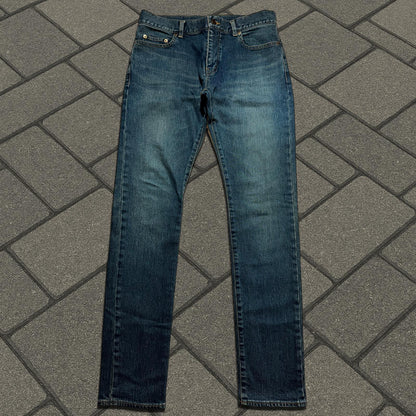 FW16 Saint Laurent Paris Blue D02 Denim