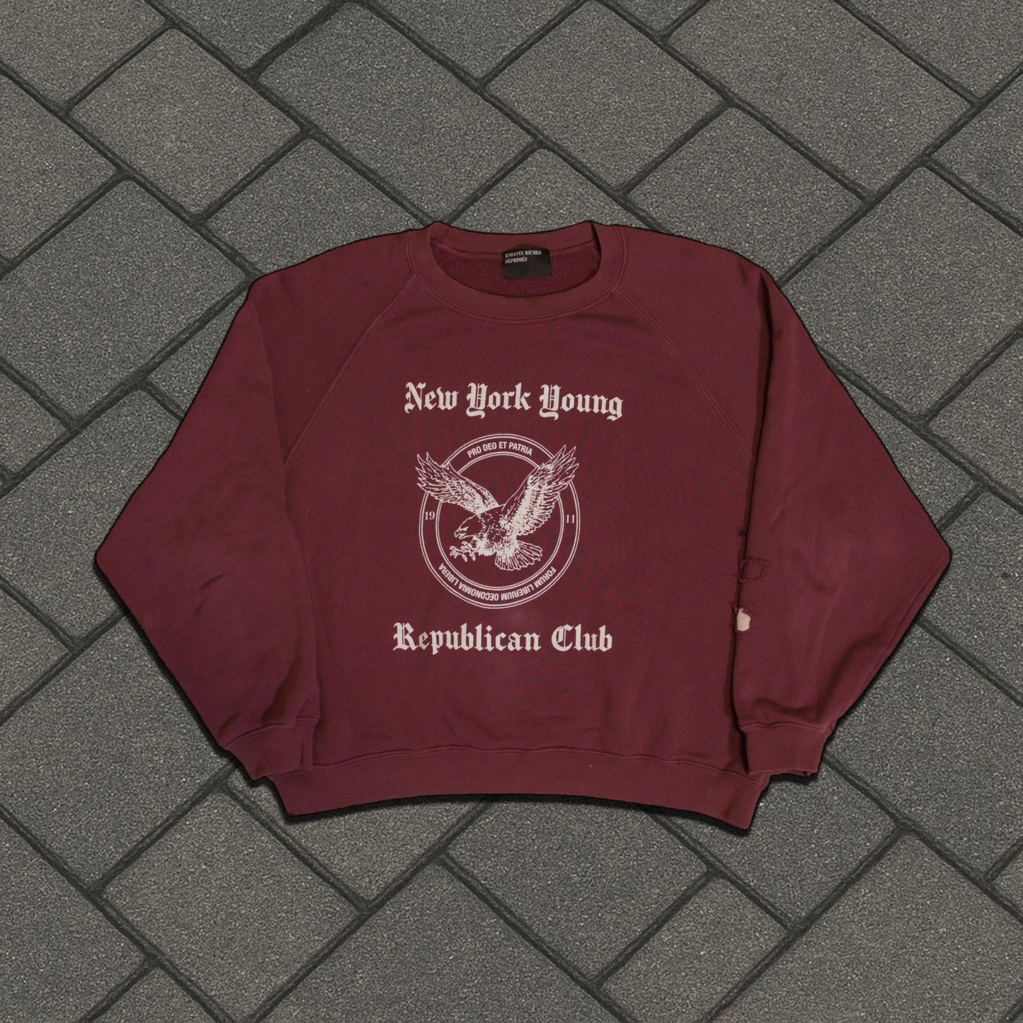 SS25 Enfants Riches Déprimés Republican Club Crewneck