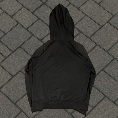 SS04 Number (N)ine Brown Double Skull Hoodie
