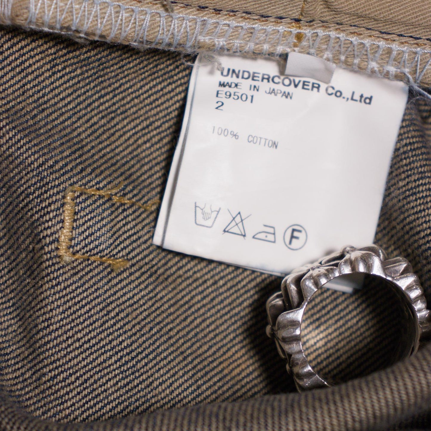 SS10 Undercover Blue Yarn 68 Denim