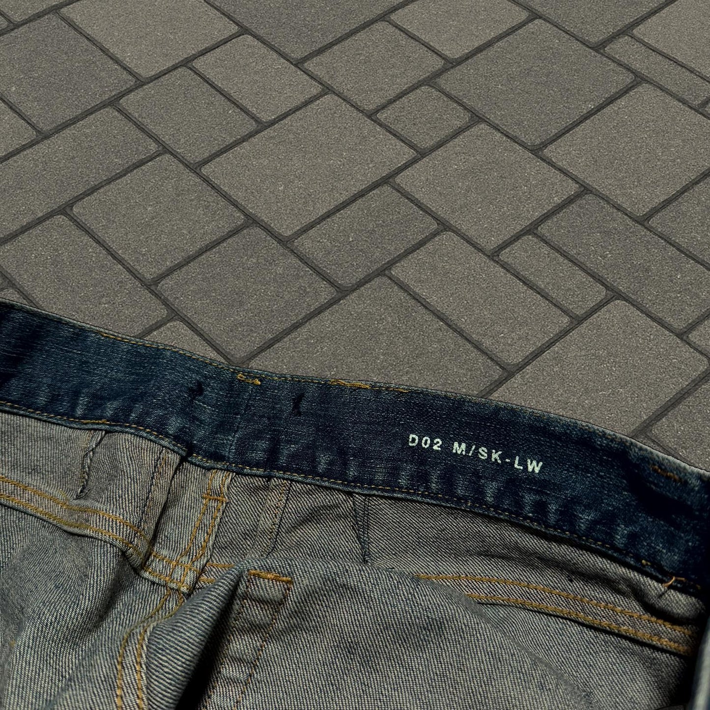 FW16 Saint Laurent Paris Blue D02 Denim