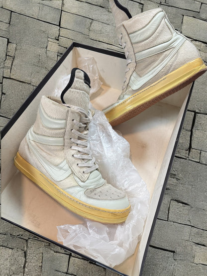 FW08 Rick Owens Pony Hair Milk Dunks