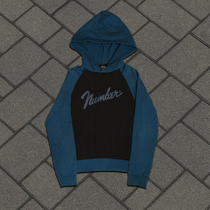 AW05 Number (N)ine Blue Fender Hoodie
