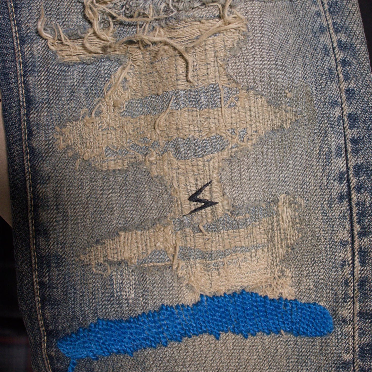 SS10 Undercover Blue Yarn 68 Denim