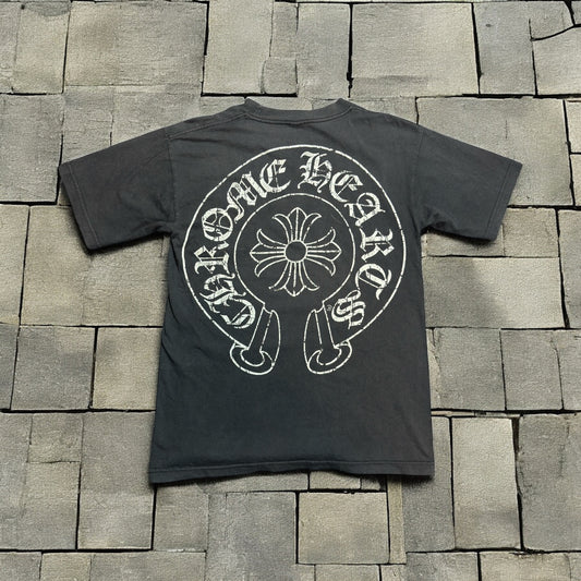 Chrome Hearts Grey Horseshoe Tee