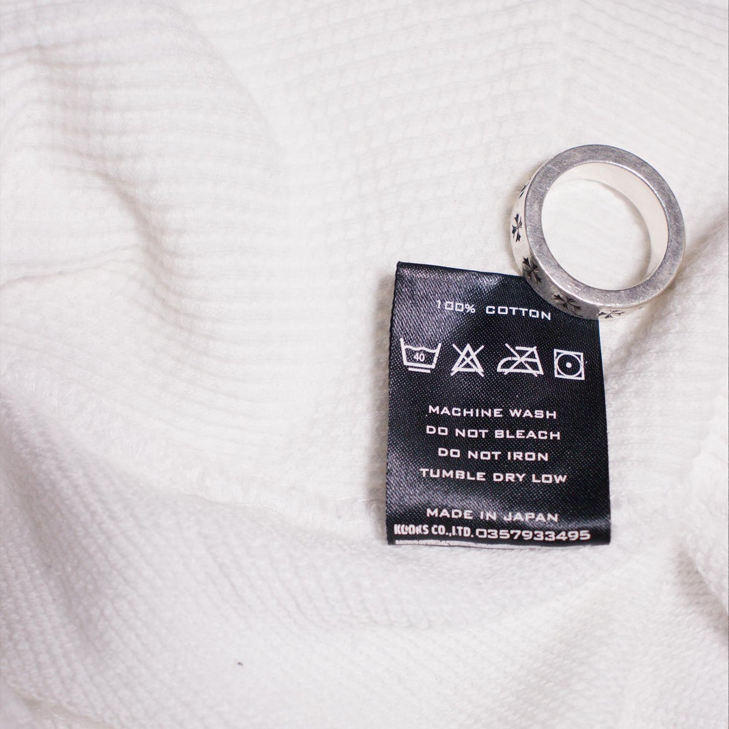 AW05 Number (N)ine White ‘The High Streets’ Hoodie