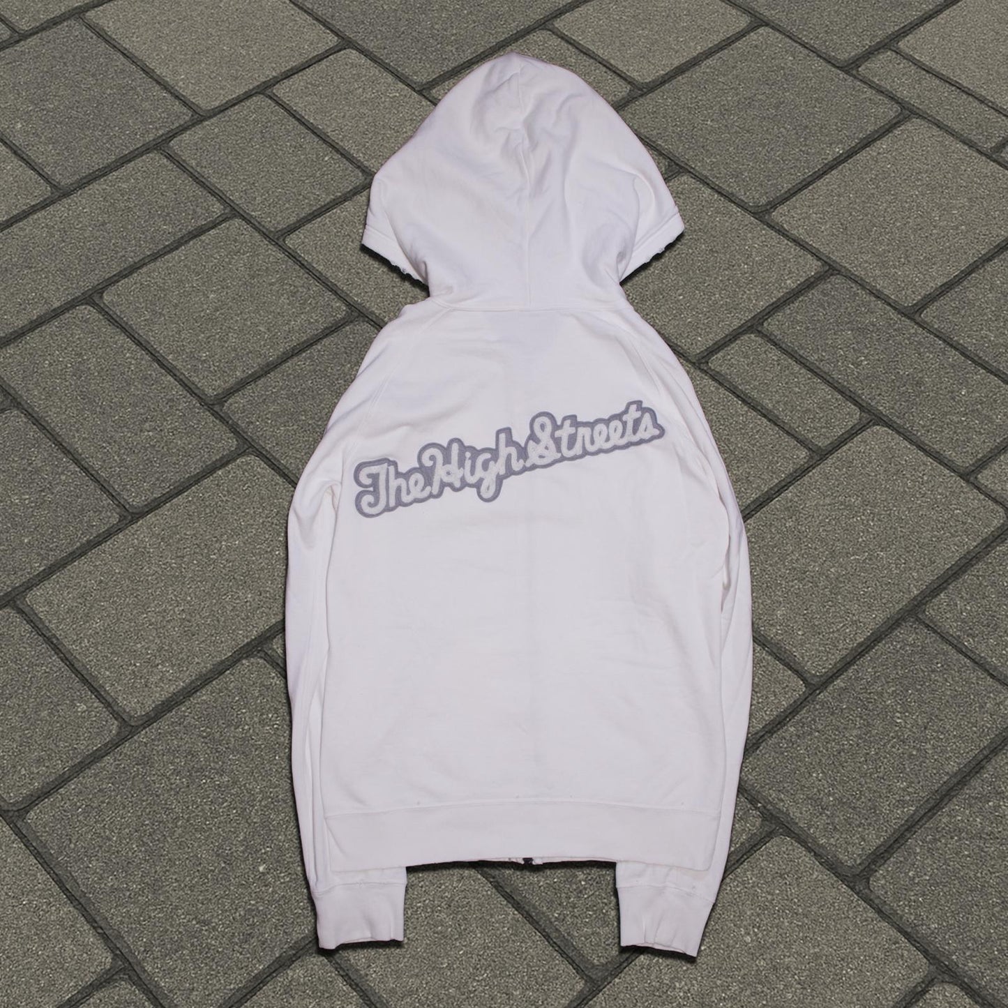 AW05 Number (N)ine White ‘The High Streets’ Hoodie