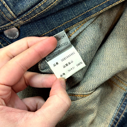 SS05 Dior Homme Rust Denim Jacket