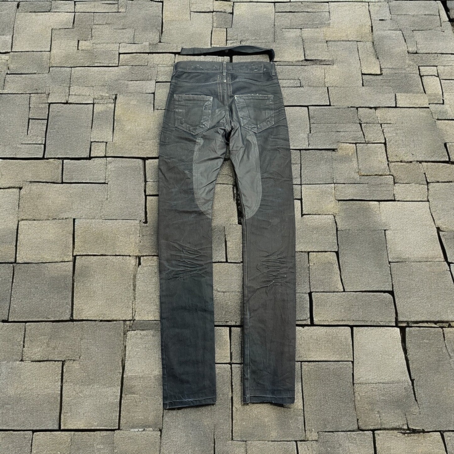 FW07 Rick Owens Biker Denim
